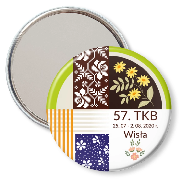 przypinka lusterko 57. TKB