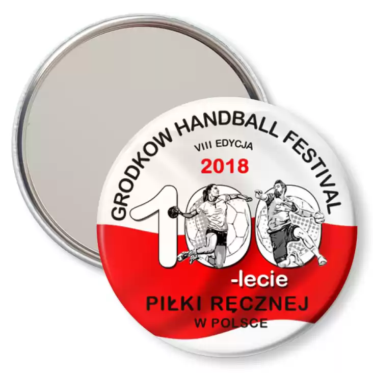 przypinka lusterko 8 Grodkow Handball Festival