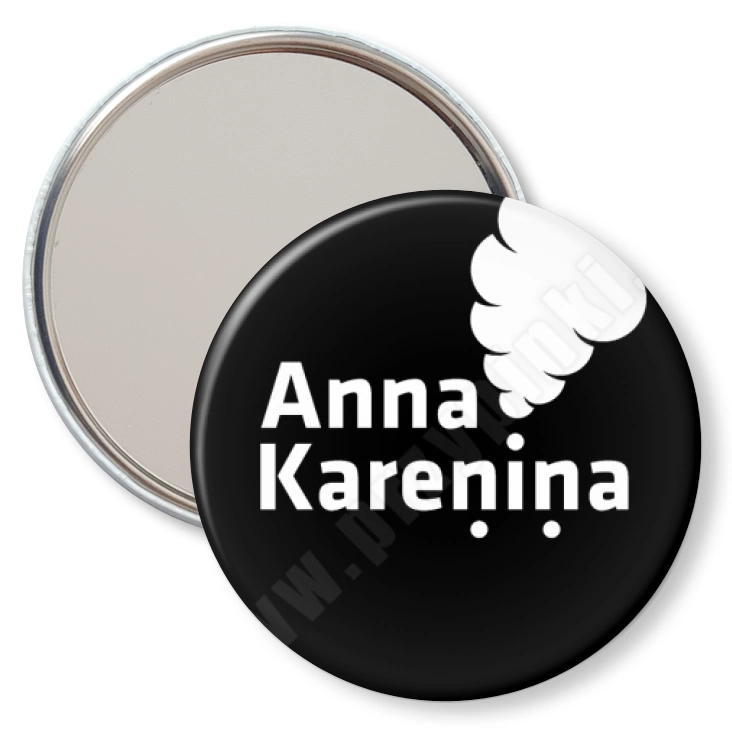 przypinka lusterko Anna Karenina
