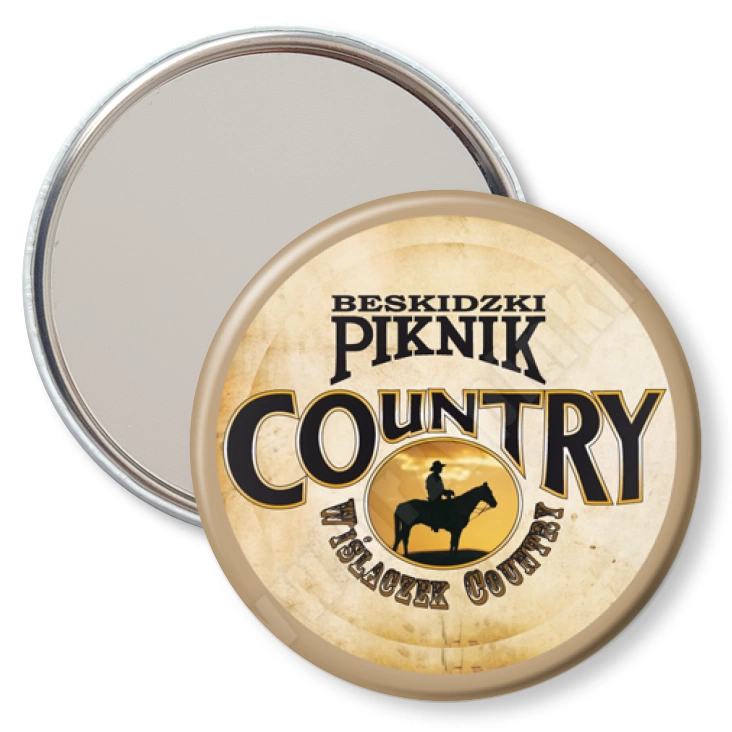 przypinka lusterko Beskidzki Piknik Country