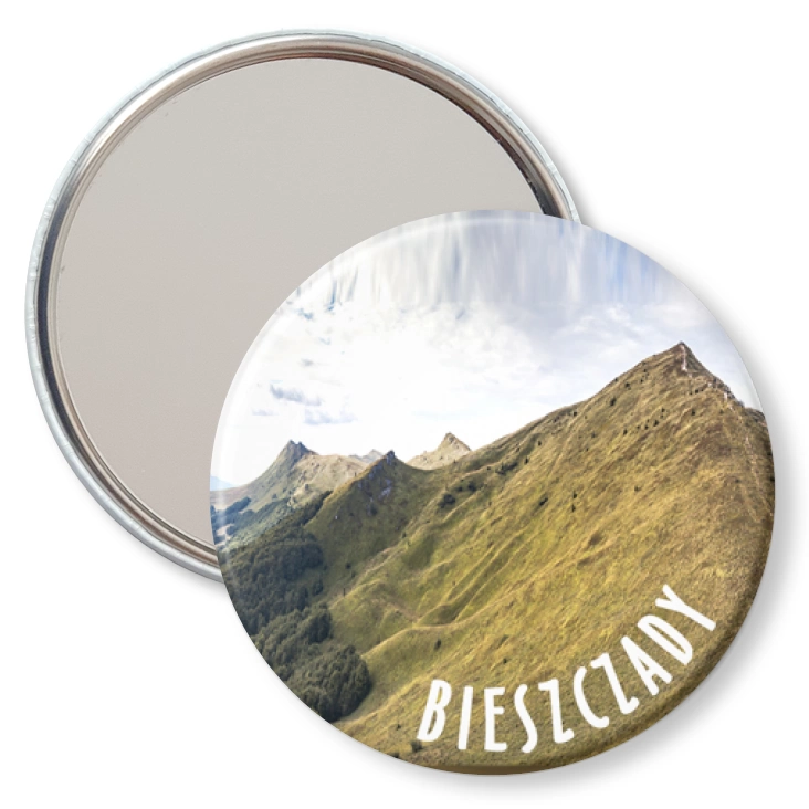 przypinka lusterko Bieszczady
