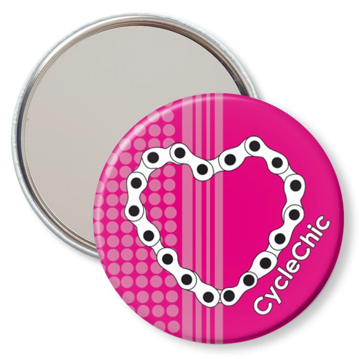 przypinka lusterko CycleChic