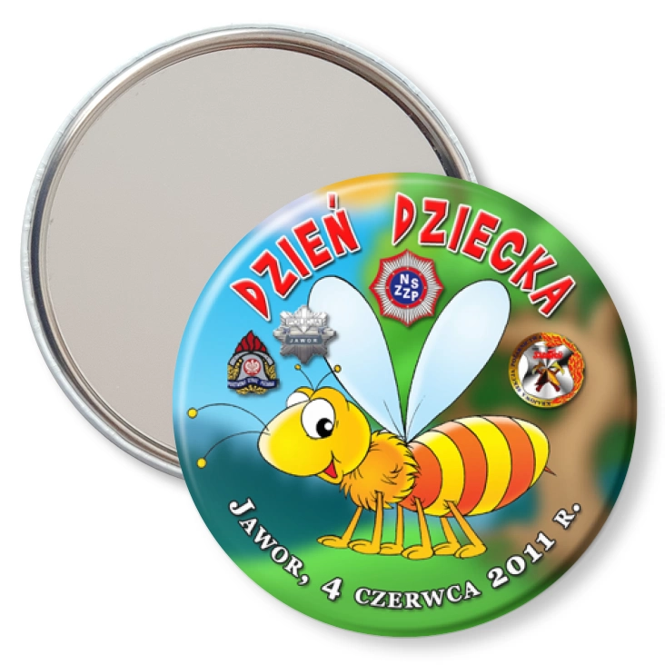 przypinka lusterko Dzień Dziecka 2011
