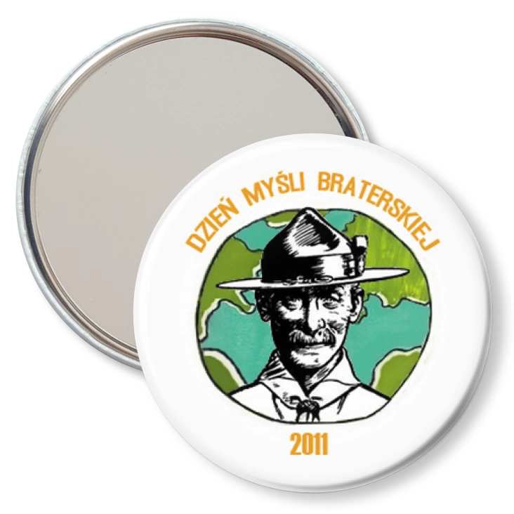 przypinka lusterko Dzień Myśli Braterskiej 2011