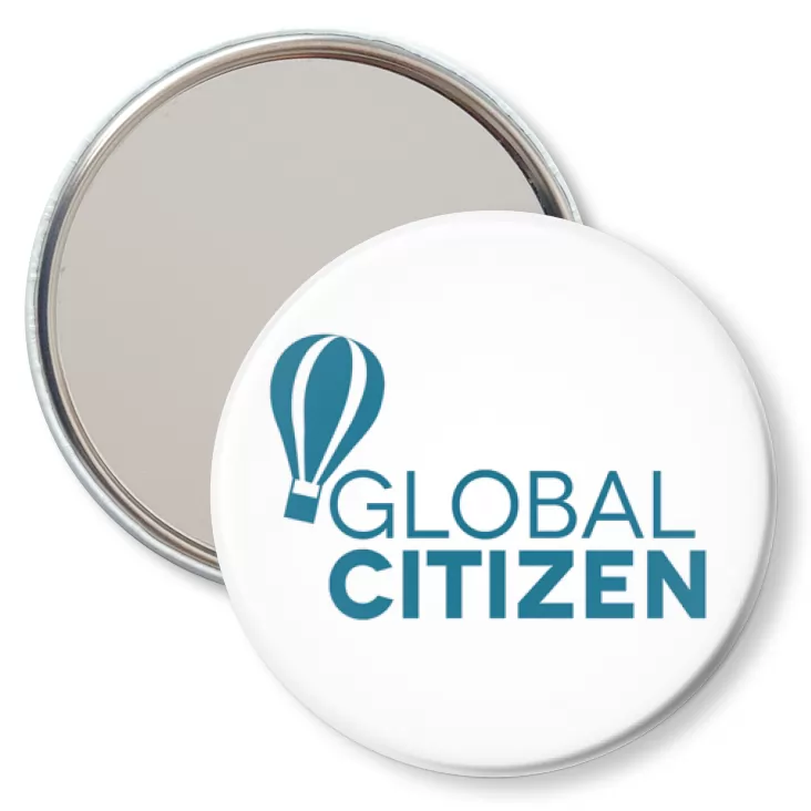 przypinka lusterko Global Citizen