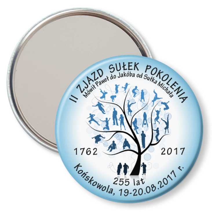 przypinka lusterko II ZJAZD Końskowola