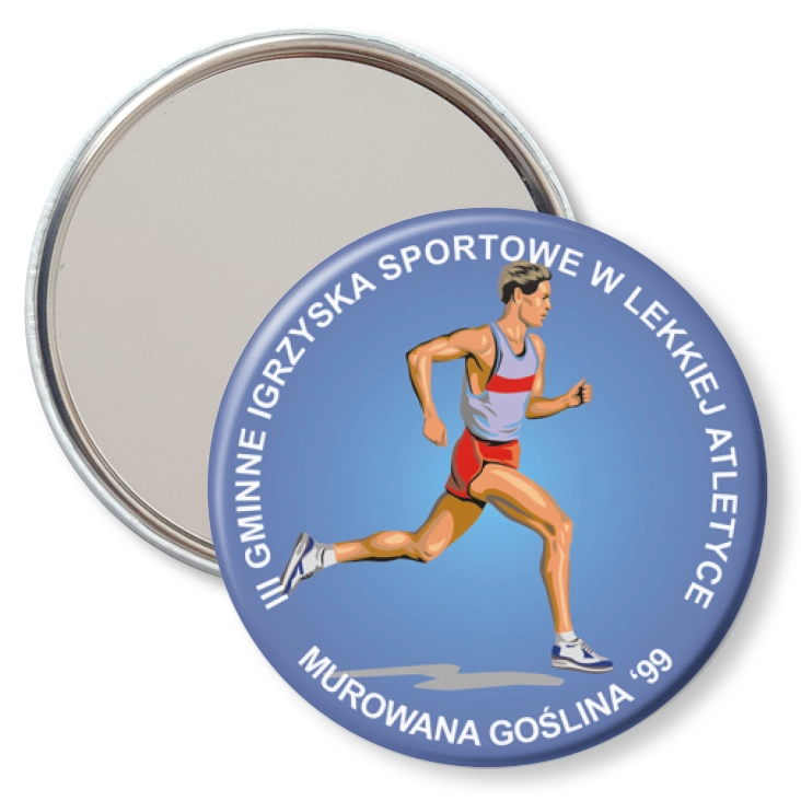 przypinka lusterko III Gminne Igrzyska Sportowe w Lekkiej Atletyce