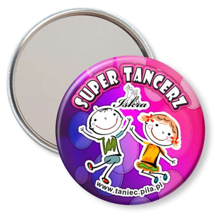 przypinka lusterko Iskra - Super Tancerz