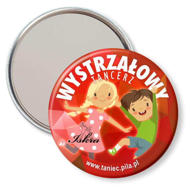 przypinka lusterko Iskra - Wystrzałowy Tancerz