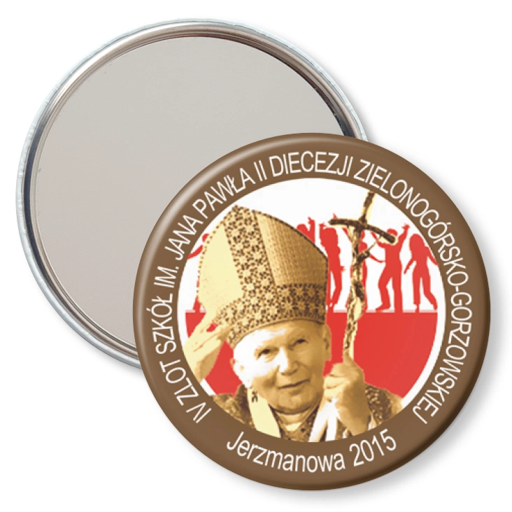 przypinka lusterko Jerzmanowa 2015