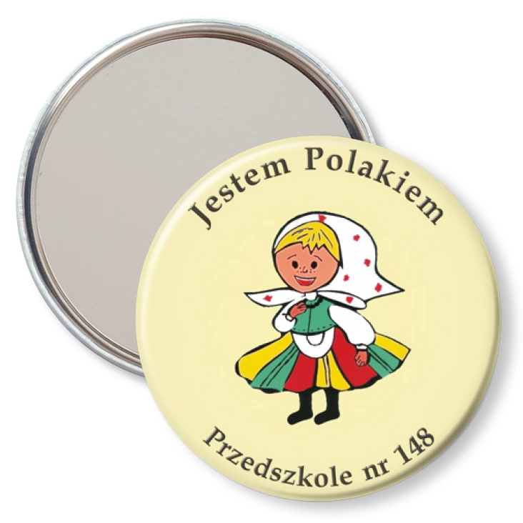 przypinka lusterko Jestem Polakiem - Przedszkole nr 148