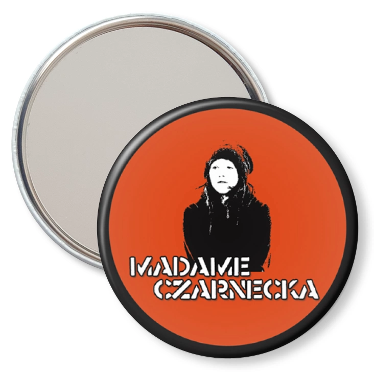 przypinka lusterko Madame Czarnecka