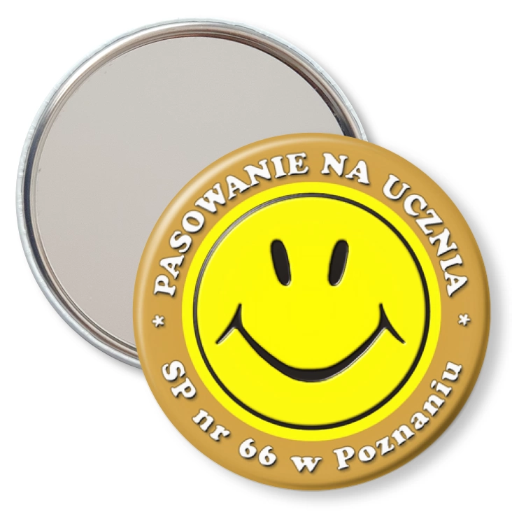 przypinka lusterko Pasowanie SP66 Poznaniu