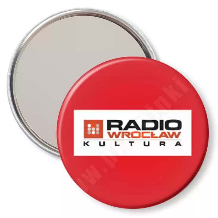 przypinka lusterko Radio Wrocław Kultura