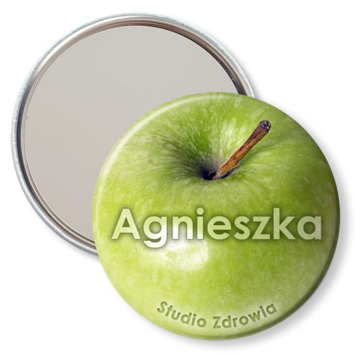 przypinka lusterko Studio Zdrowia