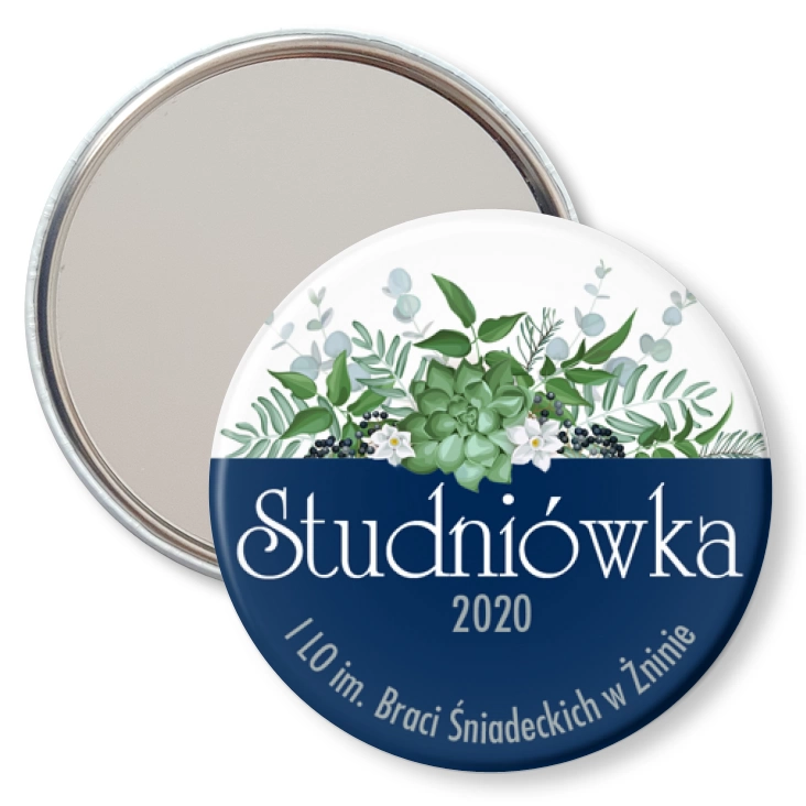 przypinka lusterko Studniówka 2020