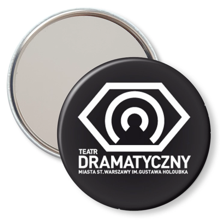 przypinka lusterko Teatr Dramatyczny Warszawa