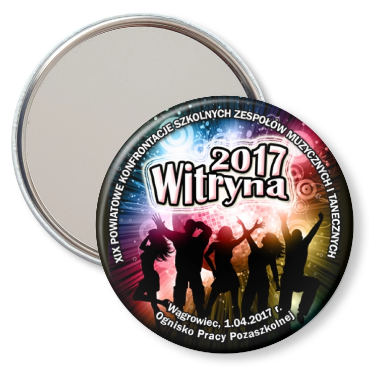 przypinka lusterko Witryna 2017