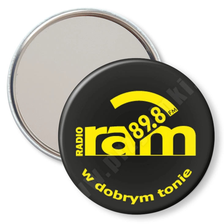 przypinka lusterko Radio RAM