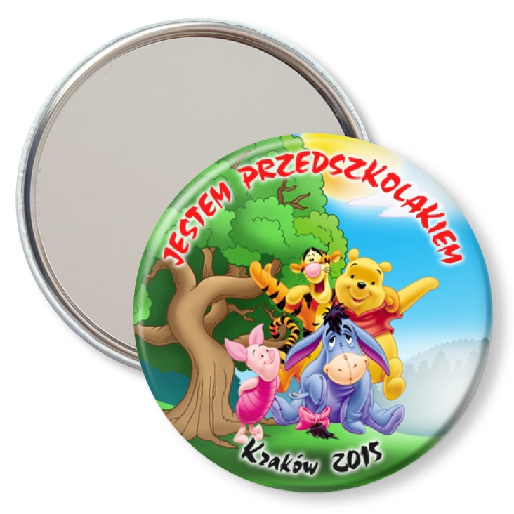 przypinka lusterko Samorządowe Przedszkole nr 2