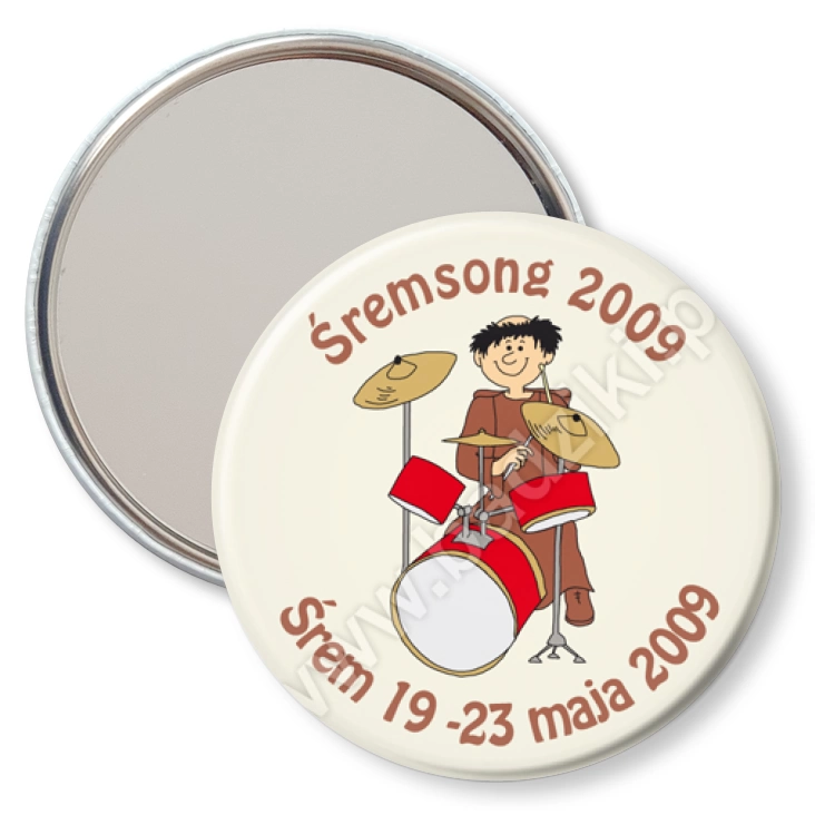 przypinka lusterko Śremsong 2009