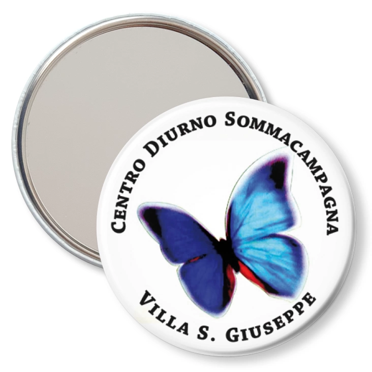 przypinka lusterko Villa S.Giuseppe