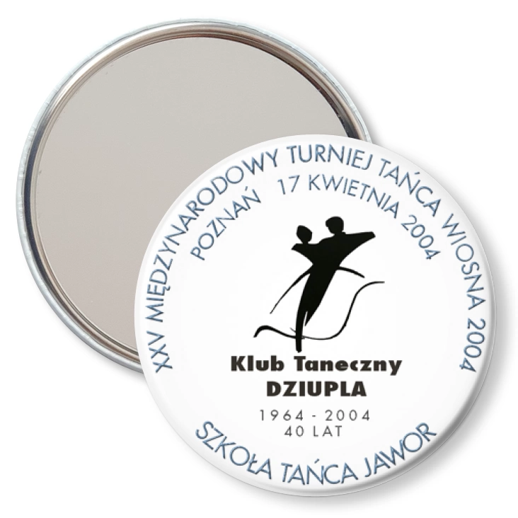 przypinka lusterko XXV Międzynarodowy Turniej Tańca