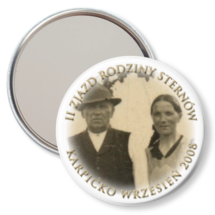 przypinka lusterko Zjazd Rodzinny Sternów