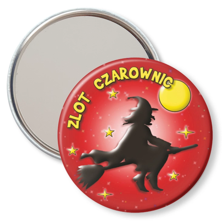 przypinka lusterko Zlot Czarownic