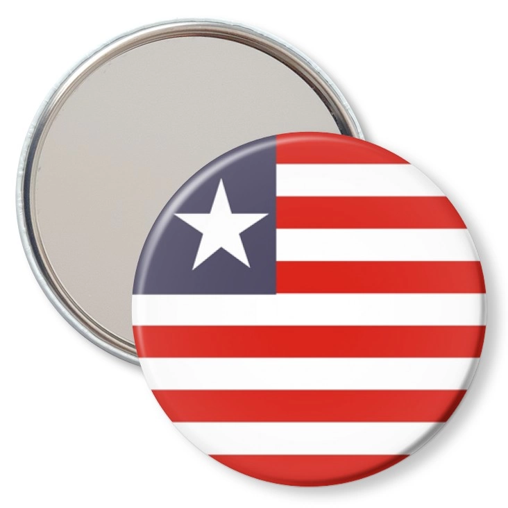 przypinka lusterko liberia