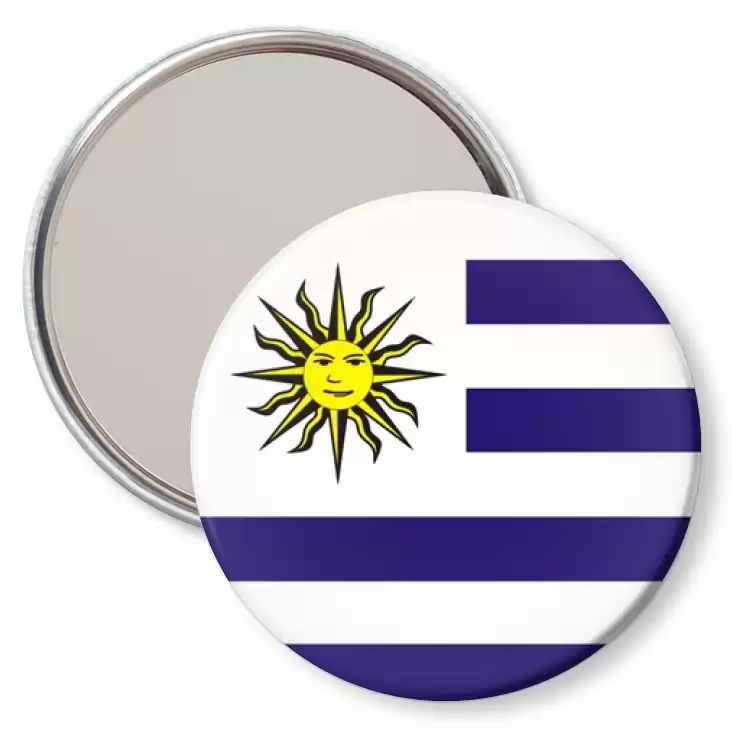 przypinka lusterko uruguay