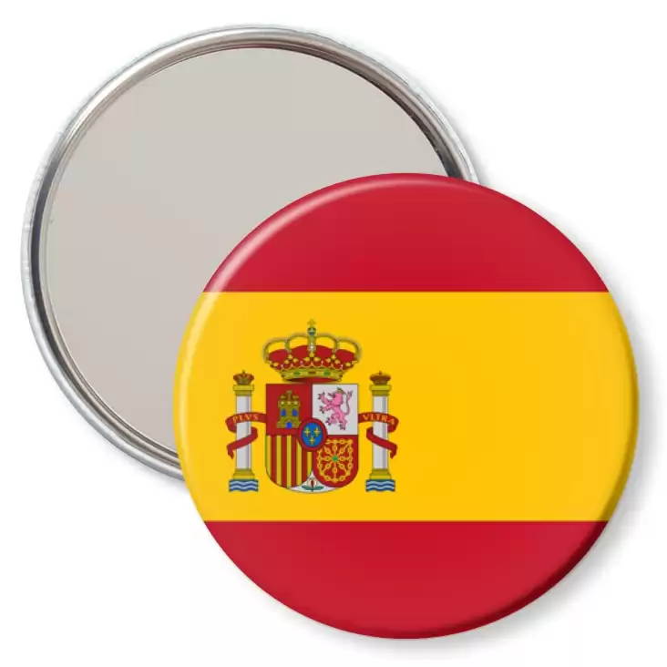 przypinka lusterko Flaga Hiszpania