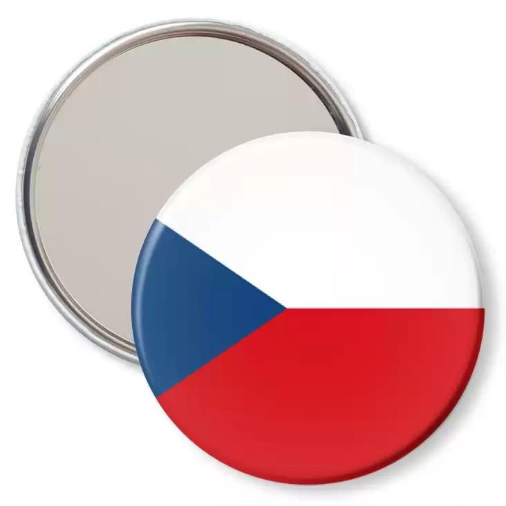 przypinka lusterko Flaga Czechy
