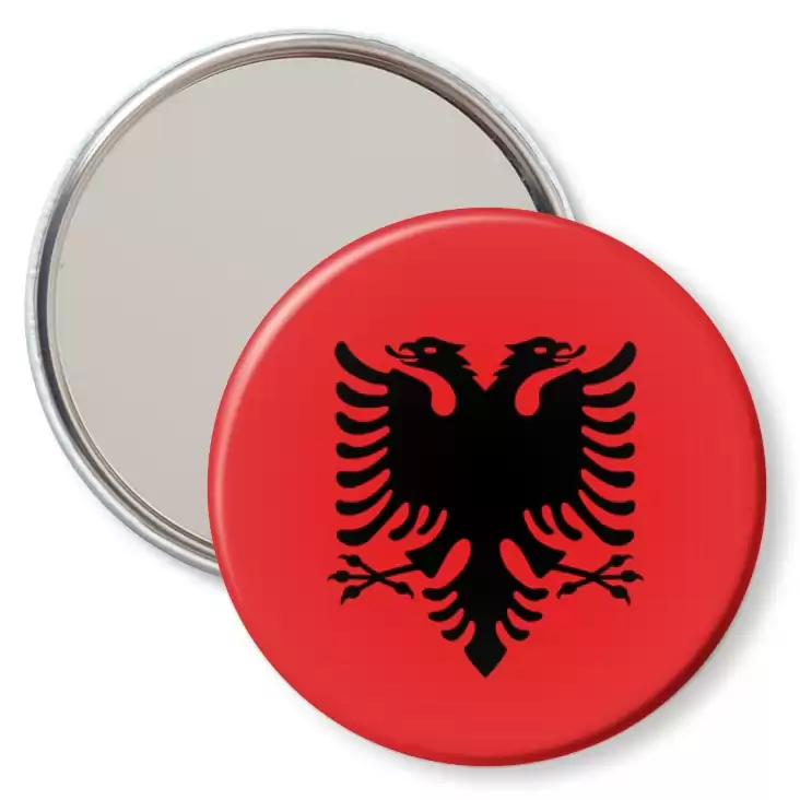 przypinka lusterko Flaga Albania