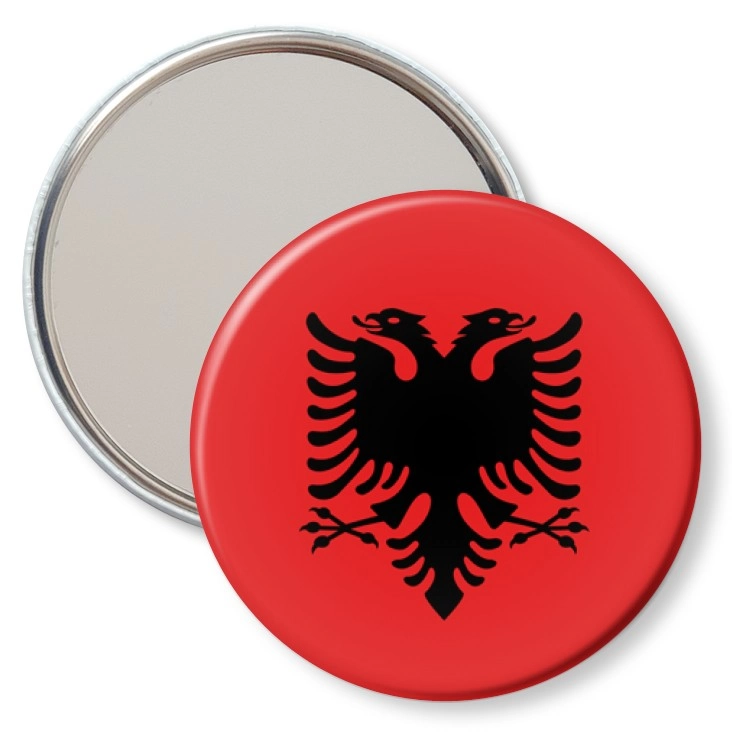 przypinka lusterko Flaga Albania