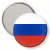 Przypinka lusterko Flaga Rosja