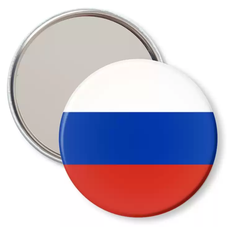 przypinka lusterko Flaga Rosja