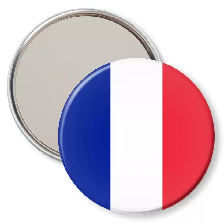 przypinka lusterko Flaga Francja