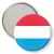 Przypinka lusterko Flaga Luxemburg