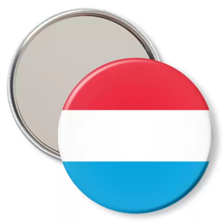 przypinka lusterko Flaga Luxemburg