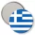 Przypinka lusterko Flaga Grecja