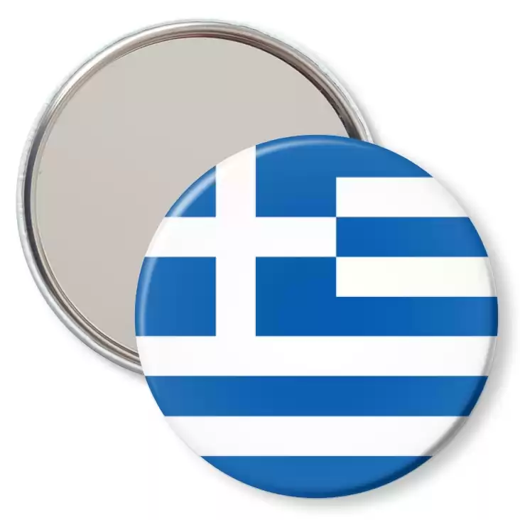 przypinka lusterko Flaga Grecja
