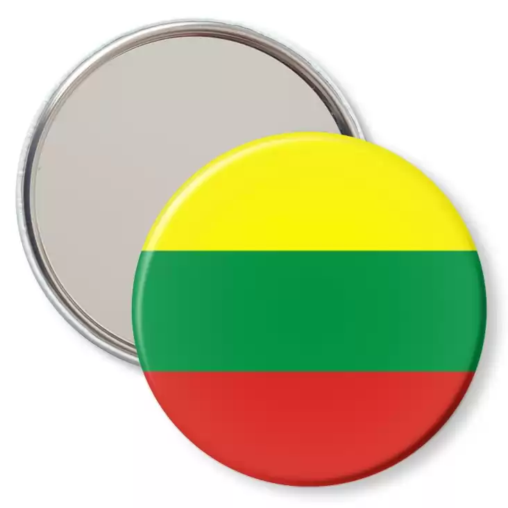 przypinka lusterko Flaga Litwa