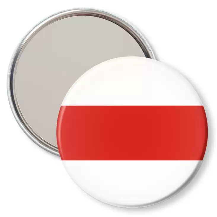 przypinka lusterko Historyczna flaga Białorusi