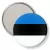 Przypinka lusterko Flaga Estonia