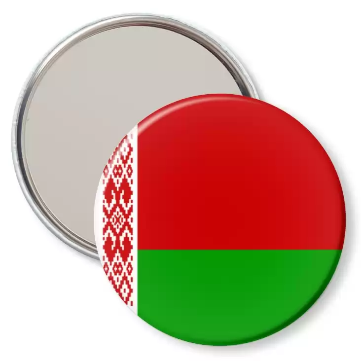 przypinka lusterko Flaga Białoruś