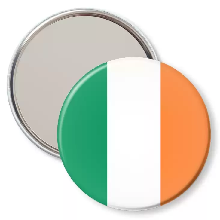 przypinka lusterko Flaga Irlandia