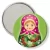 Przypinka lusterko Matryoshka