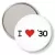 Przypinka lusterko I love `30
