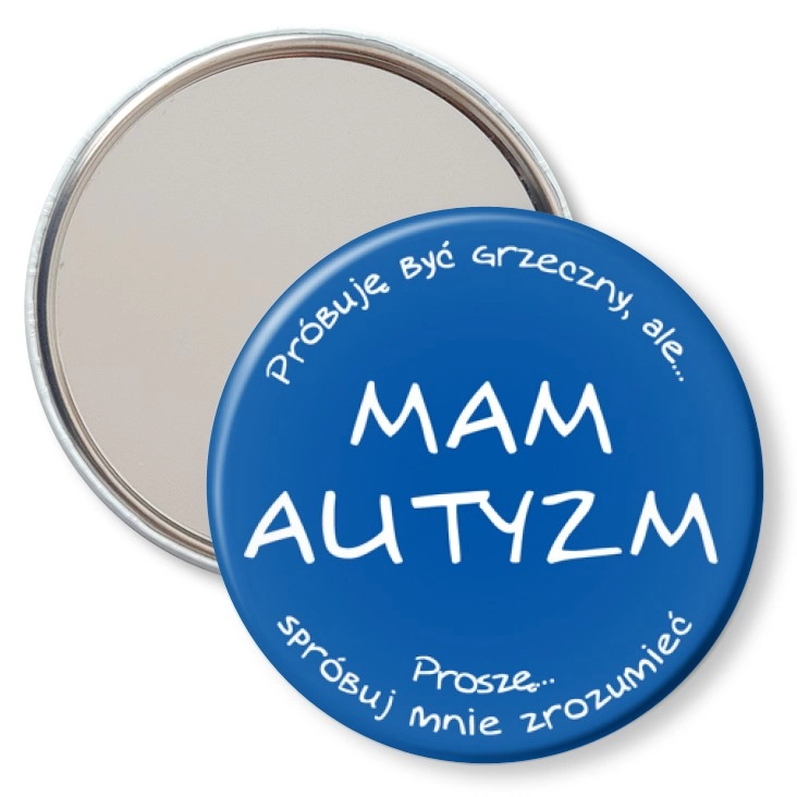 przypinka lusterko Mam uutyzm